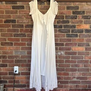 Torrid EMBROIDERED BUTTON FRONT Maxi Size 2